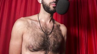 Gay ASMR mouth sounds male touches himself whispering until you're ruined
