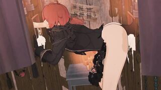 Diluc Gets Destroyed in a Raw Genshin Impact Orgy