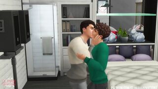 Straight TikTok boys destroyed on Sims 4 gay fuck cam