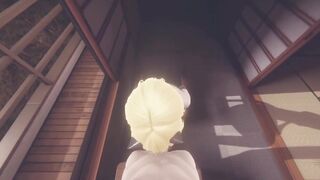 Cute femboy gets destroyed with a thick load in his mouth