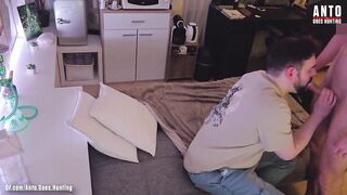 22 Year Old Russian Straight Guy Gets His First Gay Blowjob