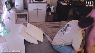 22 Year Old Russian Straight Guy Gets His First Gay Blowjob