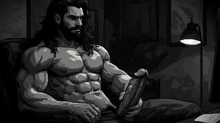 Intense moaning raw solo blowjob dirty talk from daddy for intense gay fantasies