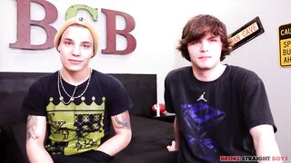 Straight guys argue whose dick is bigger broke boys getting fucked raw