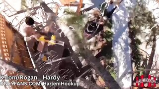 Hung Construction Worker Destroys Twink with BBC and Cumshot