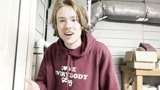 Straight Friend Shattered When He Caught Me Juicy Laundry Surprise