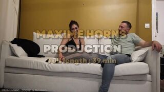 Fucking my friend's husband bareback while she watches and records it