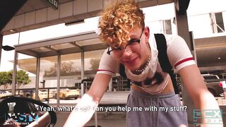 Gay foreign exchange student gets destroyed in dirty college shower