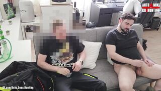 Handyman Caught me jerking off then Fucked me raw