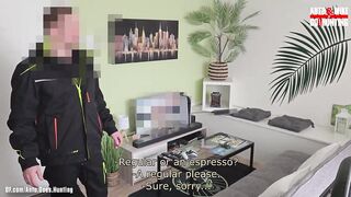 Handyman Caught me jerking off then Fucked me raw