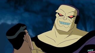 Superman's steel cock destroys Batman in brutal rough gay yaoi