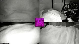Nap time ruined by greedy chubby voyeur peek