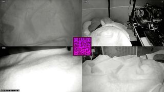 Nap time ruined by greedy chubby voyeur peek