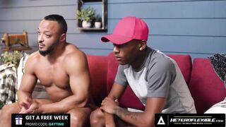 Stepdad's Big Black Cock destroys Twink Ty Santana after stripping show