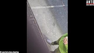 Straight gardener gets his huge cock sucked by a gay guy for the first time