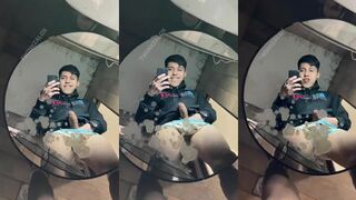 Twink argentino destroza leche blanca solo patada manos libres