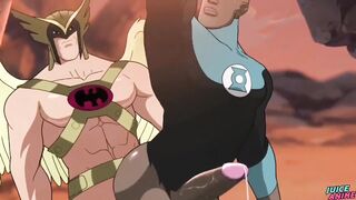 Green Lantern part 2 Black ass stuffed by massive muscle hentai yaoi