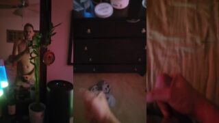 Gay jerk off with big dick cumshot solo male reality
