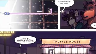Furry Comic Dub Heavy Lifting brutal raw gay yiff in the night club