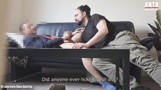 Straight suit gets seduced Second Visit Uncut Swiss big cock