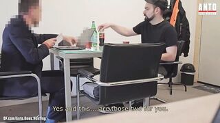 Straight suit gets seduced Second Visit Uncut Swiss big cock