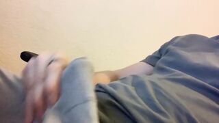 Cumming Destroyed in My Sticky BOXERS Squirting Big Load Mess