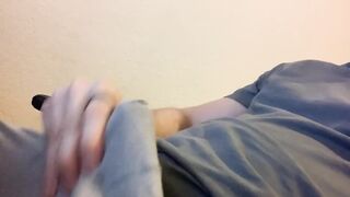 Cumming Destroyed in My Sticky BOXERS Squirting Big Load Mess