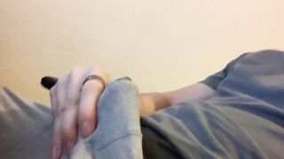 Cumming Destroyed in My Sticky BOXERS Squirting Big Load Mess