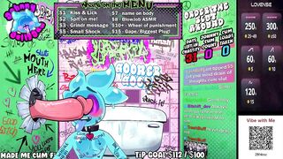 Bdsm Pup Slime Flooded In Gloryhole Cum