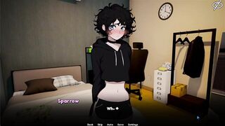 My femboy roommate part 3 falling in love raw gay animation