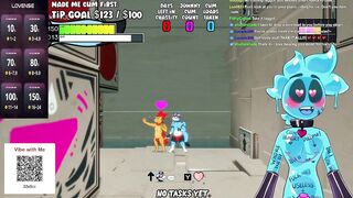 Slime gets destroyed riding dragon cock hard