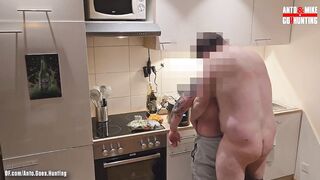 Straight Curious Steven Gets Fisted Bareback After Dirty Kitchen Blowjob