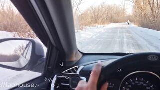 Dropped out of college for a big dick fuck and blew right in public