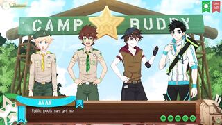 Camp Buddy Hunter Route part 25 destroyed my twink ass raw bara cumshot