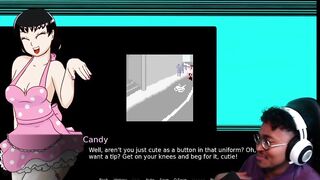Sissy trainer destroys girly boy crossdressed in gay anime humiliation