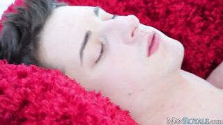 Valentine's Day heats up when two college buddies can't resist each other's big dicks