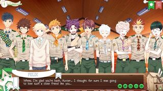 Twink camp buddy gets destroyed in hentai game brutality
