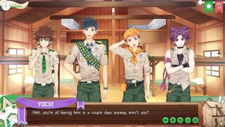 Twink camp buddy gets destroyed in hentai game brutality