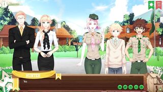 Twink camp buddy gets destroyed in hentai game brutality