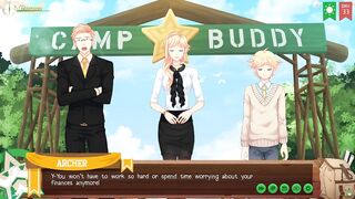 Twink camp buddy gets destroyed in hentai game brutality