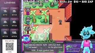 Gay Slime Destroys Furry Gamer Taking Rough Creampie