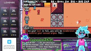 Gay Slime Destroys Furry Gamer Taking Rough Creampie