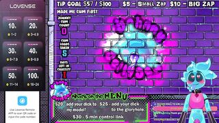 Gay Slime Destroys Furry Gamer Taking Rough Creampie