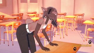 Furry yaoi Fursuit Dogo the Dog destroyed in yiff