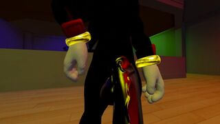 Gay Arcade Blowjob Big Cock Destroyed 3D Animation