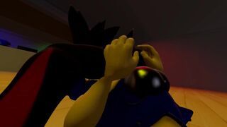 Gay Arcade Blowjob Big Cock Destroyed 3D Animation