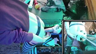 Twink Femboy Gets Destroyed By A Fucking Machine Hard Orgasm