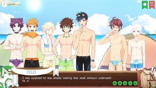 Drowning in Dread on the Beach dripping with yaoi shame
