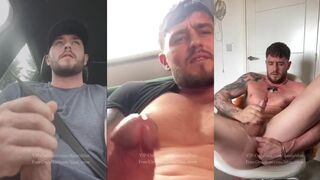 Addicted to his big cock cumshot compilation