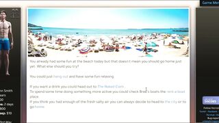 Hornstowns hard times as a sexy lifeguard gets fucked raw on the beach